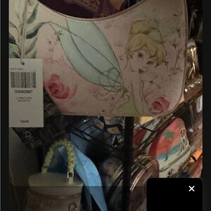 Loungefly Tinkerbell Pink Floral Bag